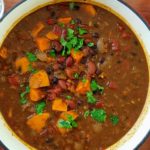 Sweet Potato Chili with Root beer