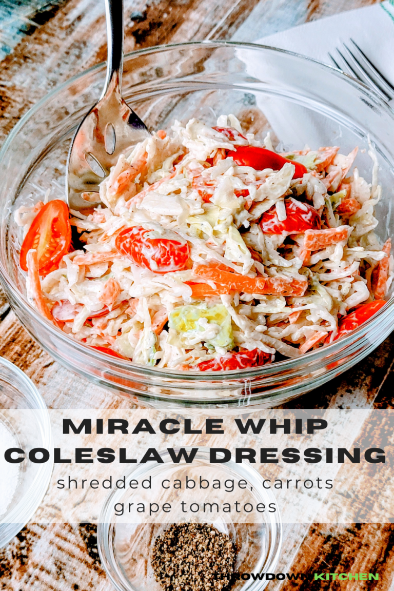 Kraft Miracle Whip Coleslaw Dressing Recipe Kitchen Hack Version 1312