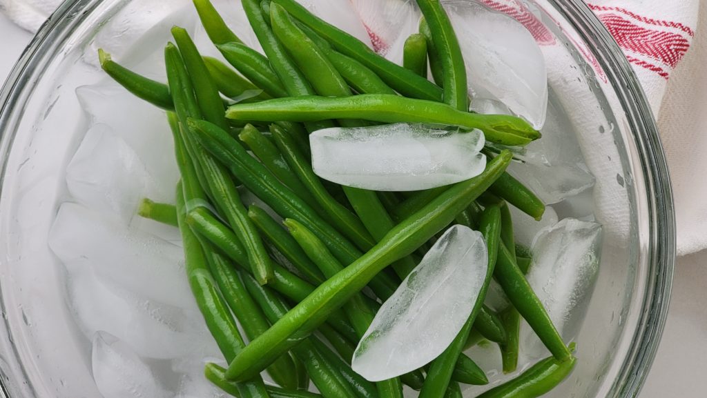 Blanched Green beans