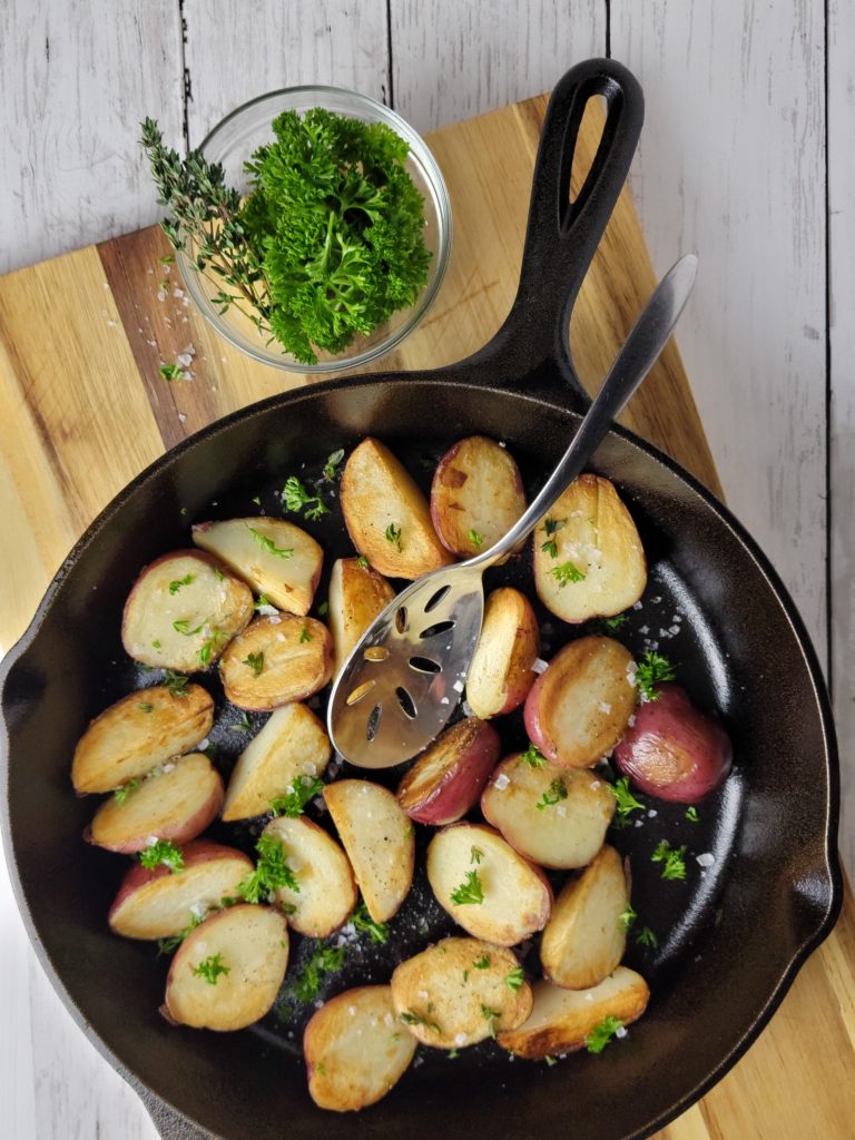 Red Roasted Potatoes with Herbs