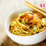 garlic noodles with shrimp